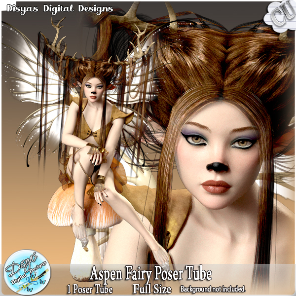 ASPEN FAIRY POSER TUBE CU by Disyas - Click Image to Close
